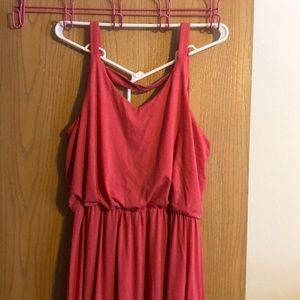 Long Coral Maurice’s Dress